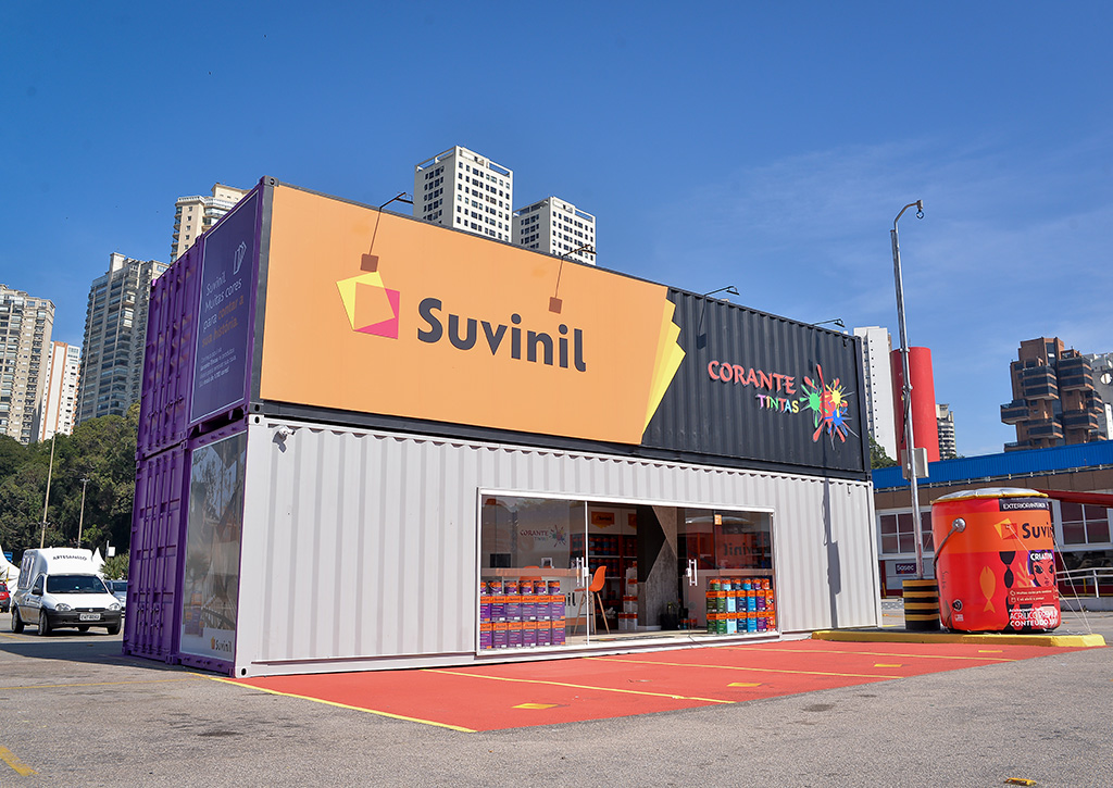Novas receitas geradas pelos estacionamentos Container Suvinil Tintas - Revista Shopping Centers