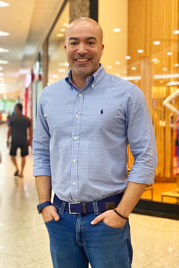  Bruno Barros, superintendente do Sumaúma Park Shopping, um dos shoppings independentes do Brasil